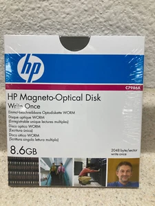 HP MO C7986A WORM Magneto-Optical Disk 8.6GB / 2048 Hewlett-Packard - Afbeelding 1 van 2