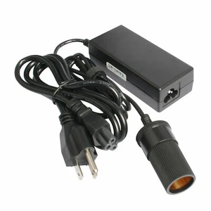 110V AC to DC 12V 5A Car Power Adapter Converter Cigarette Lighter Socket 60W - Picture 1 of 5
