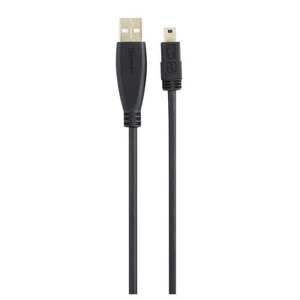 Gigaware 6-Foot Digital Camera USB Cable USB-A Male to Mini USB-B Male New - Picture 1 of 9