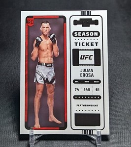 Julian Erosa Contenders Ticket Rookie Card RC 2023 Panini Chronicles UFC #107