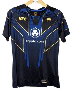 NEU mit Etikett UFC Venum 2.0 Damen blau/schwarz/gold Walkout Trikot - Größe XL - Bild 1 von 7