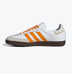 W Adidas Samba OG Cloud White Eqt Orange IE6521 SIZE 7.5# - Picture 1 of 5