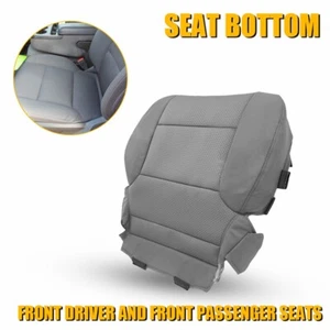 For 2015-2019 Chevy Tahoe Suburban Yukon Driver Bottom Seat Cover Gray Cloth - Picture 1 of 15