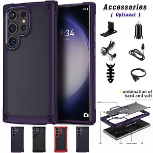 Für Samsung Galaxy S23/S23+/S23 Ultra Stoßfest Hybrid Case Hülle / Zubehör - Bild 1 von 36