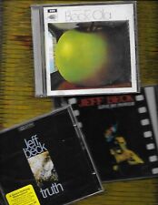 Beck-ola Truth Jeff Beck Live Yardbirds (2) Lot CD  Bonus  Rod Stewart FL BW