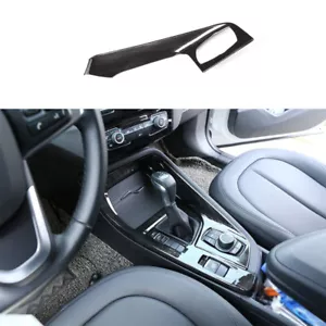 Black Wood Grain Central Console Multimedia Panel Trim For BMW X2 F39 2018-2021 - Bild 1 von 7