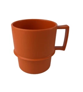 Vintage Tupperware Harvest Orange Stacking Cup Only 1 1312-42 - Picture 1 of 8