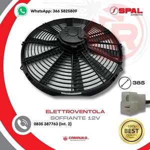Ventilatore Soffiante Ventola Assiale Spal VA18-AP70/LL-86S 12v Diametro 385mm - Foto 1 di 5