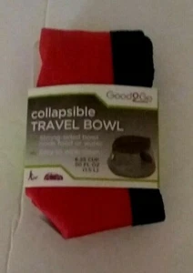 Good 2 Go Collapsible Travel Pet Bowl - Red / Holds 6.25 Cups / 50 fl oz NWT - Picture 1 of 7