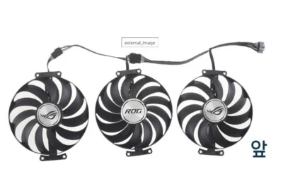 ASUS ROG STRIX RTX SERIES 3 FAN GPU FAN -EXPRESS SHIP - Image 1 of 3