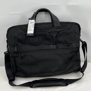 TUMI Alpha 2 Business Compacto 17" Pantalla Computadora Brief 26114D2 Nuevo Con Etiquetas - Imagen 1 de 21