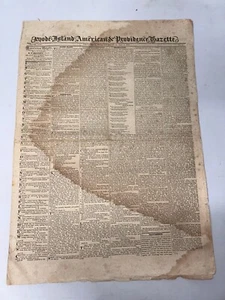 Rhode-Island American & Providence Gazette May 1, 1827 Vol. LXV No. 61 - Picture 1 of 1