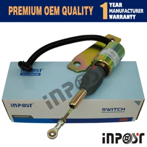 Fuel Flameout Solenoid Valve 3991624 12V for Cummins 6BT 5.9L Engine - Picture 1 of 5