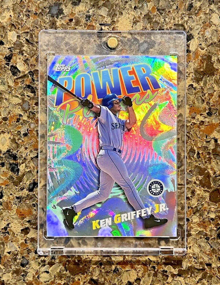 Ken Griffey Jr. 1999 Topps Power Players Holo Foil Gem Mint HOF Mariners - Image 1 of 4