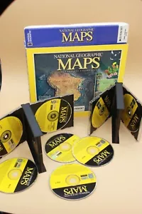 National Geographic Maps: The Complete Collection 8 CD-ROM Set - Picture 1 of 1