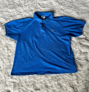 Lacoste Polo Shirt Blue Size 6 Boys XL KC1 ***see measurements*** - Picture 1 of 4