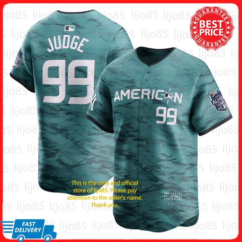 Aaron Judge #99 American League 2023 All-Star Game Teal Jsy Fanmade All Size Cover