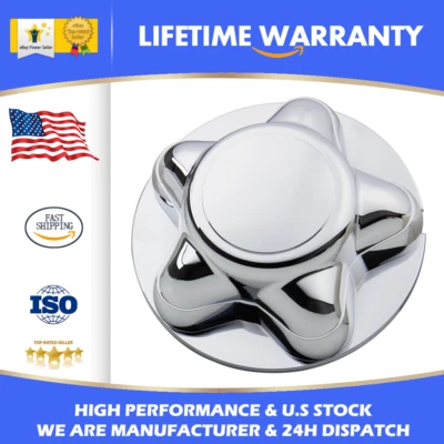 BUJE TAPA CENTRAL RUEDA CAMIÓN 7" CROMADO para Ford F150 F-150 Expedition 1997-2003 Foto 1 de 4