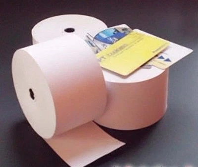 10 Rotoli carta termica per self-service mm. 60X160 metri foro/anima 12 gr.55