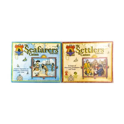 Mayfair Board Jeu Colons de Catan Collection #11- Base + 5 Protection VG / Ex - Photo 1/2