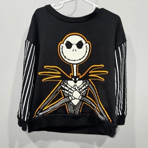 Disney Nightmare Before Christmas Jack Skellington Pullover Sweatshirt 5T - Picture 1 of 4