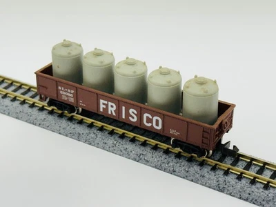 ATLAS #3511 N Scale 42' Gondola Rolling Stock - Frisco - Image 1 of 3
