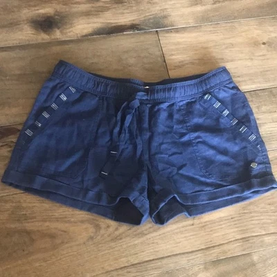 Roxy blue linen shorts NWT - Image 1 of 3