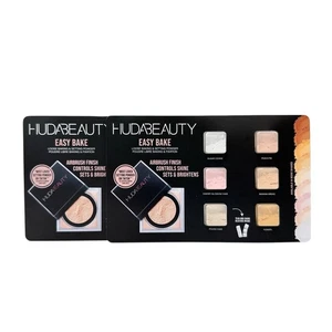 2x Huda Beauty Easy Bake Loose Baking & Setting Powder 6-Shade Sample Card Neu - Bild 1 von 2