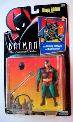 KENNER BATMAN THE ANIMATED SERIES NINJA ROBIN 1993 VERY NEAR MINT/MINT - Immagine 1 di 2