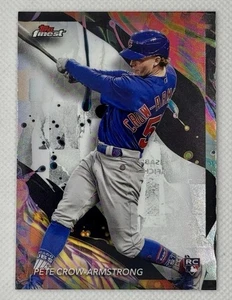 2024 Topps Finest Baseball PETE CROW-ARMSTRONG Rookie #104 - Bild 1 von 2