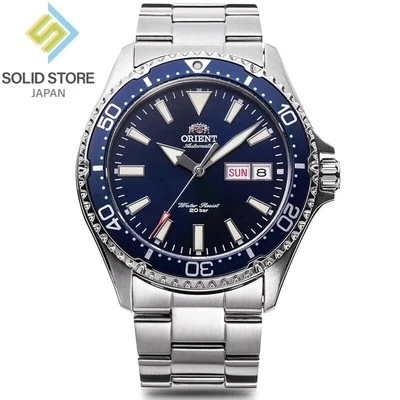 ORIENT Sports Mako RN-AA0002L Mechanical Automatic Watch Navy Dial Silver 41.8mm - Image 1 of 4