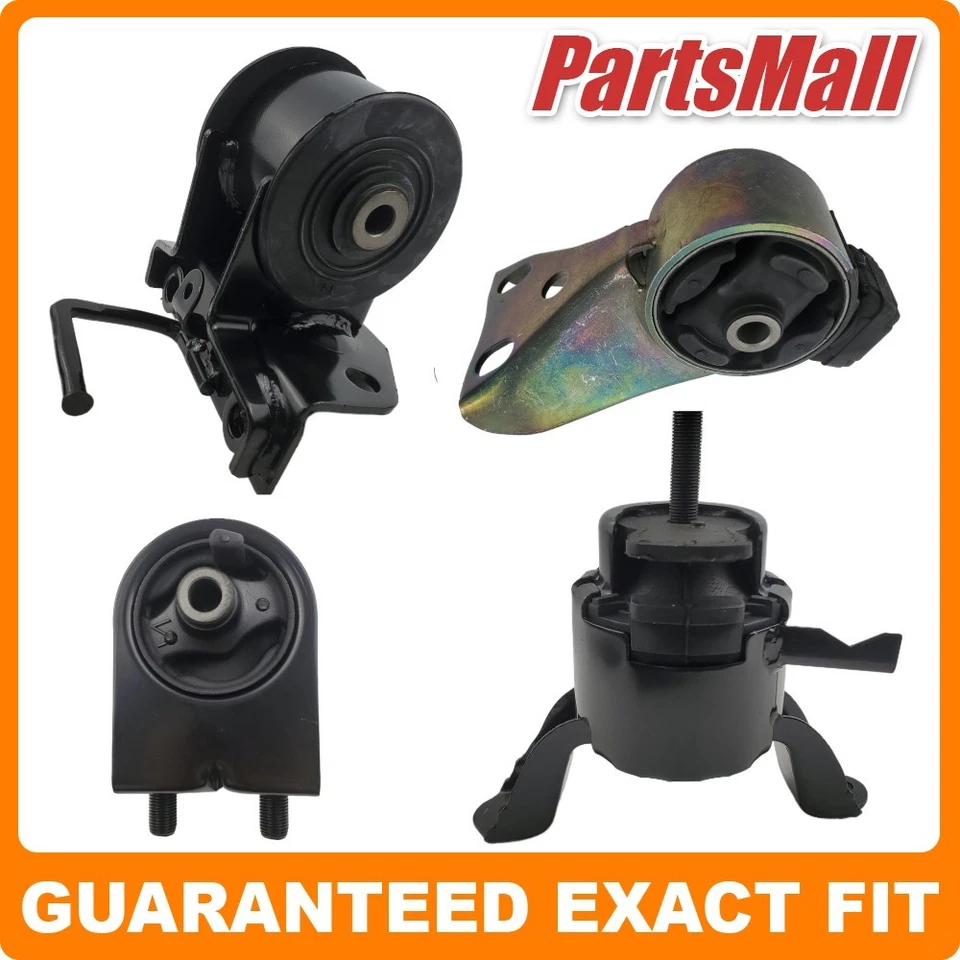 Комплект из 4 креплений трансмиссии двигателя A4410, A4409, A4408 ПОДХОДИТ для минивэна Mazda 2000-2006 годов выпуска 2,5 л 3,0 л - Изображение 1 из 4