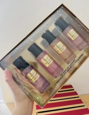 Victoria’s Secret Shimmer Mist Set de Regalo 4 Piezas Fragancia Niebla Descubrimiento Foto 1 de 4