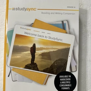 StudySync, Welcome Back to StudySync., reading and writing companion grade 6 - Picture 1 of 3
