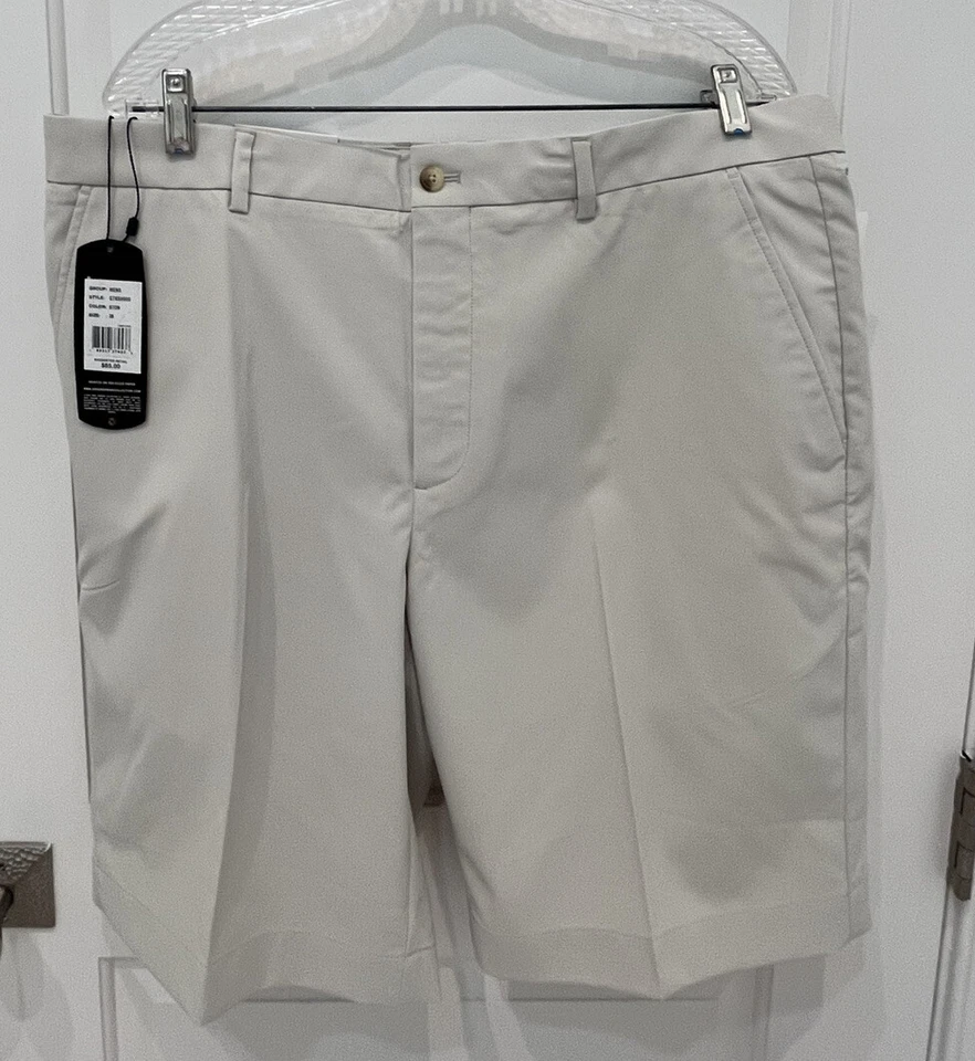 Greg Norman Men's Performance Fabric Golf Shorts Size 38