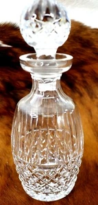 Waterford Lead Crystal Decanter with Stopper Maeve Pattern 11" - Picture 1 of 8