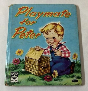 1951 Whitman Top Top Tales PLAYMATE FOR PETER - Picture 1 of 2