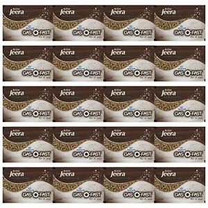 20X Gas O Fast Sachet (5g) JEERA Helps to get relief fromheartburn, hyperacid - Picture 1 of 3