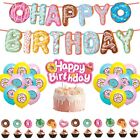 Donut Latex Ballons  Party Süße Geburtstags Dekorationen  Mädchen