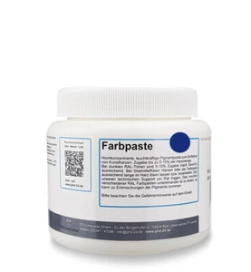 500g Farbpaste ultramarinblau Farbpigment Einfärben Farbe Gießharz Konzentrat - Bild 1 von 6