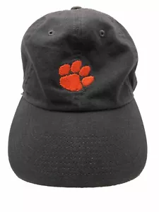 Nike Clemson Tigers Gorra Gorra Correa Para Hombres Gris Naranja Pata Logo Heritage - Imagen 1 de 7