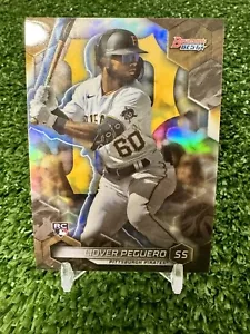 Liover Peguero 2023 Bowman's Best #49 Silver Refractor Rookie RC PIT Pirates - Imagen 1 de 2