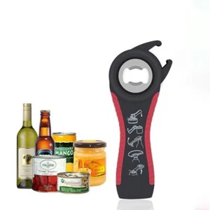 Nonslip Plastic Can Lid Gripper Bottle Opener Glass Lids Remover Jar Opener - Picture 1 of 14