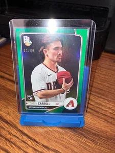 2023 MLB Topps Big League WR-5 Corbin Carroll Green Foil RC /99 Diamondbacks - Picture 1 of 4