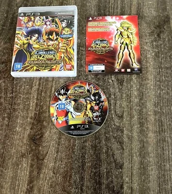 Los Caballeros Del Zodiaco Soldados Valientes (Playstation 3) CIB! Tested! - Image 1 of 4