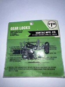 Rc Airplane Gear Locks Vortac MFG New OEM Vintage Rc Parts - Picture 1 of 2
