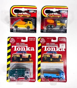 4 Vintage Diecast Trucks 1991-‘99 Tonka & Majorette In Box, Never Opened - Picture 1 of 6