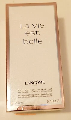 LA VIE EST BELLE BY LANCOME BODY LOTION 6.8 OZ / 200 ML FOR WOMEN (NIB) SEALED - Image 1 of 2