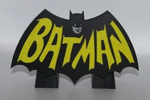 Batman 3D printed Logo Sign Wall Desk Shelf Art - Picture 1 of 3