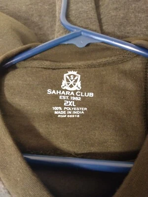 Sahara Club EST.1982 Pullover Gray NWT SZ2XL Nice please see photos - Image 1 of 4